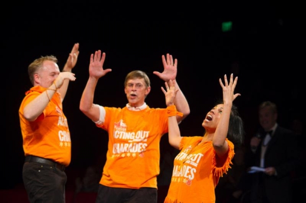 Photo Flash: Highlights From 'Acting Out on the Hangar Stage' Charades Challenge Image