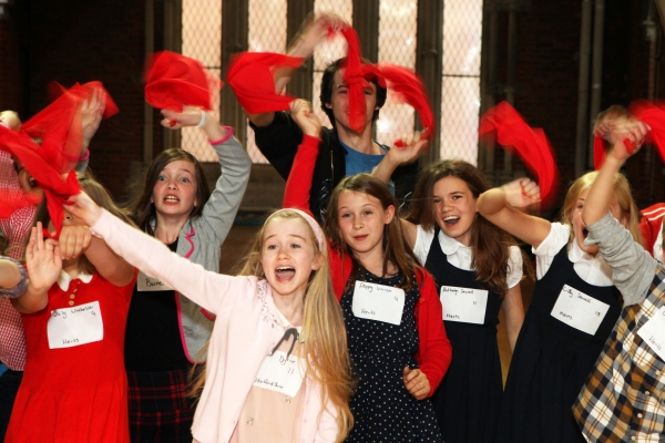 Photo Flash: Open Auditions for THE RAILWAY CHILDREN at King's Cross Theatre Image