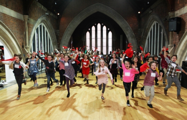 Photo Flash: Open Auditions for THE RAILWAY CHILDREN at King's Cross Theatre Image
