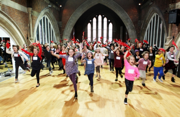 Photo Flash: Open Auditions for THE RAILWAY CHILDREN at King's Cross Theatre Image