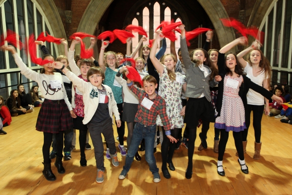Photo Flash: Open Auditions for THE RAILWAY CHILDREN at King's Cross Theatre Image