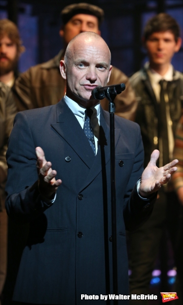 Photo Coverage: Sting and THE LAST SHIP Cast Take Opening Night Bows at Neil Simon Theatre! Image