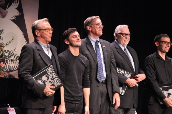 Edward Hibbert, Wesley Taylor, Nick Wyman, Jim Brochu and Max Gordon Moore Photo