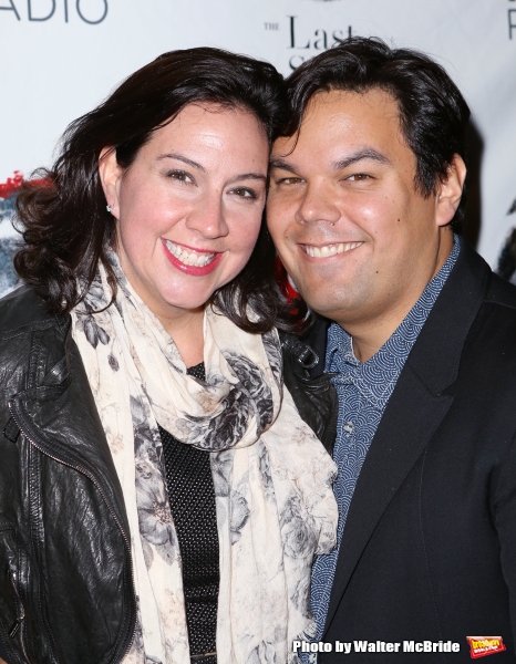 Kristen Anderson-Lopez and Robert Lopez  Photo