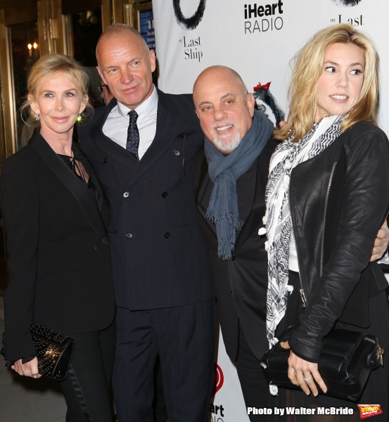 Trudie Styler, Sting, Billy Joel and Alexis Roderick  Photo