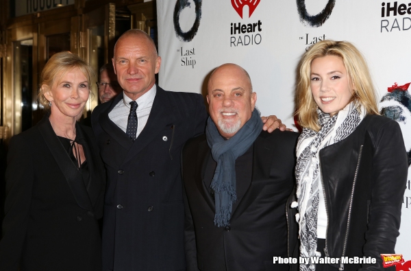  Trudie Styler, Sting, Billy Joel and Alexis Roderick  Photo