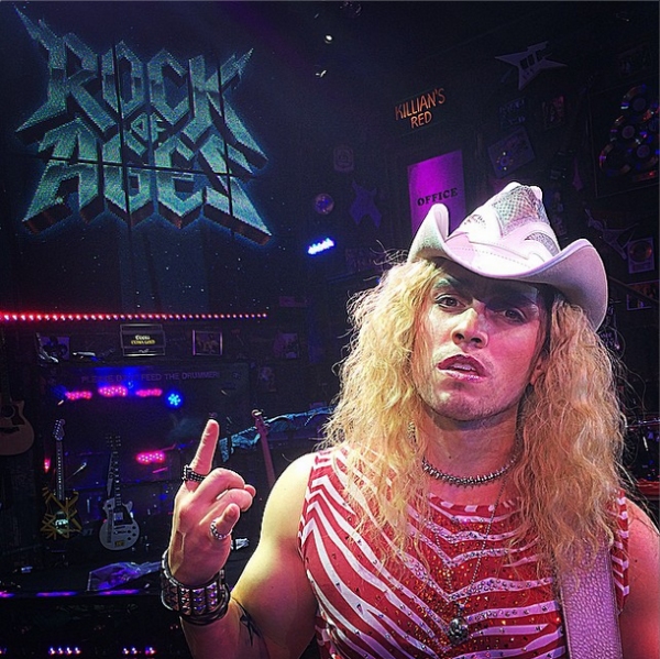 Photo Flash: Sneak Peek at Chester See as 'Stacee Jaxx' in ROCK OF AGES Image