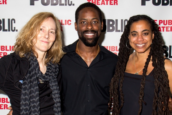 Jo Bonney, Sterling K. Brown, Suzan-Lori Parks Photo