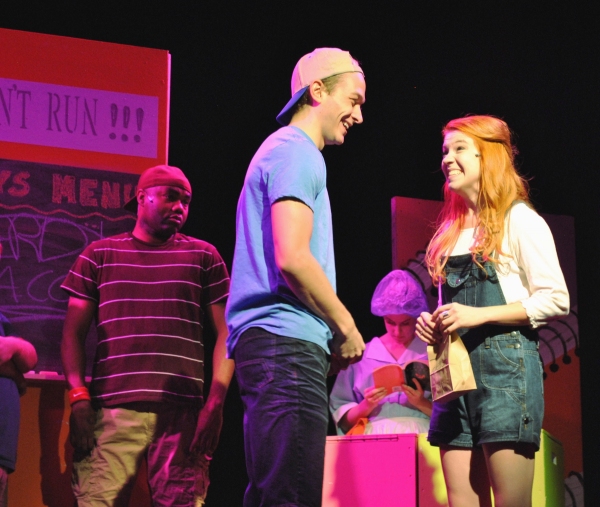 SAM HARVEY as Peter and BETHANY McCALL as Jessie Photo