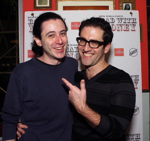 Photo Flash: Ben Rimalower Celebrates Opening of New Solo Show BAD WITH MONEY Image
