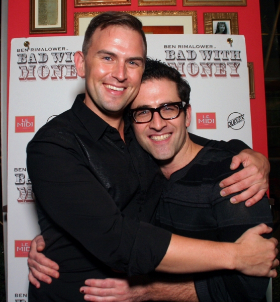Photo Flash: Ben Rimalower Celebrates Opening of New Solo Show BAD WITH MONEY Image