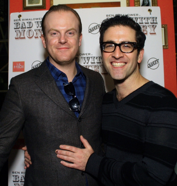 Photo Flash: Ben Rimalower Celebrates Opening of New Solo Show BAD WITH MONEY Image