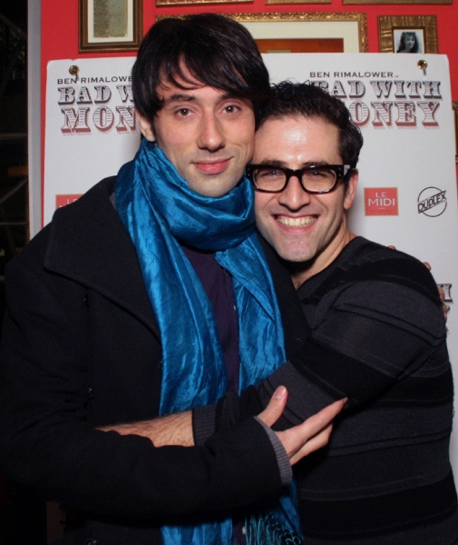 Photo Flash: Ben Rimalower Celebrates Opening of New Solo Show BAD WITH MONEY Image