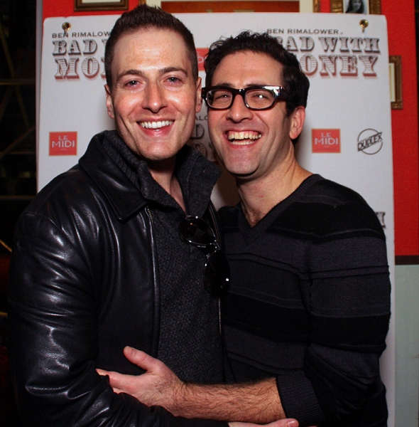 Photo Flash: Ben Rimalower Celebrates Opening of New Solo Show BAD WITH MONEY Image