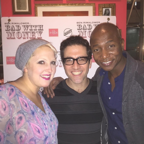 Photo Flash: Ben Rimalower Celebrates Opening of New Solo Show BAD WITH MONEY Image