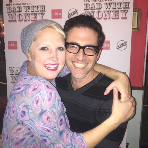 Photo Flash: Ben Rimalower Celebrates Opening of New Solo Show BAD WITH MONEY Image