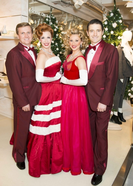 Aled Jones, Rachel Stanley, Louise Bowden and Tom Chambers Photo