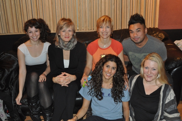 Exclusive Photo Coverage: In the Recording Studio with the MAMMA MIA! Cast for Carols For A Cure! Image
