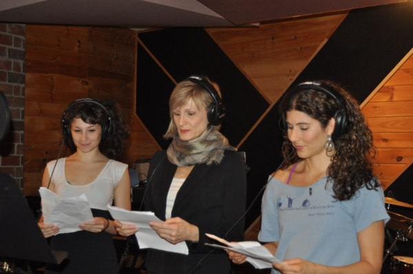 Exclusive Photo Coverage: In the Recording Studio with the MAMMA MIA! Cast for Carols For A Cure!  Image