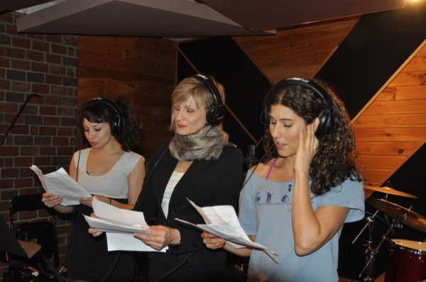 Exclusive Photo Coverage: In the Recording Studio with the MAMMA MIA! Cast for Carols For A Cure!  Image