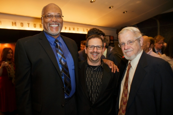 Raphael Nash Thompson, Red Bull Artistic Director Jesse Berger and Howard Owens Photo