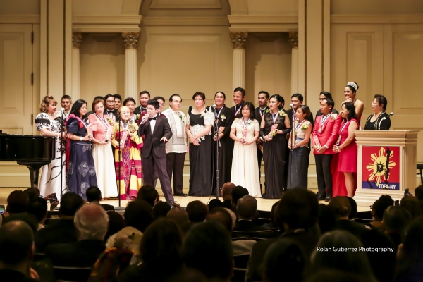 Photo Coverage: 4th The Outstanding Filipino Americans in New York Awards at Carnegie Hall Image