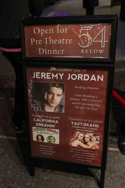 Photo Coverage: Jeremy Jordan Brings BREAKING CHARACTER to 54 Below Image