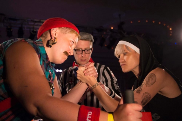 Photo Flash: Chicago League of Lady Arm Wrestlers' CLLAW XX Match Set for Today Image