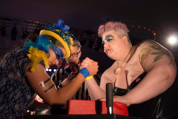 Photo Flash: Chicago League of Lady Arm Wrestlers' CLLAW XX Match Set for Nov 15 