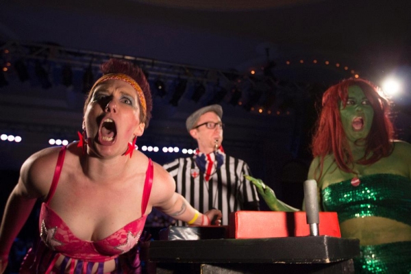 Photo Flash: Chicago League of Lady Arm Wrestlers' CLLAW XX Match Set for Today 