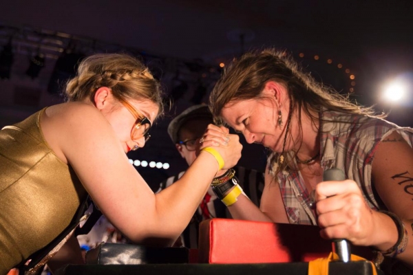 Photo Flash: Chicago League of Lady Arm Wrestlers' CLLAW XX Match Set for Today Image