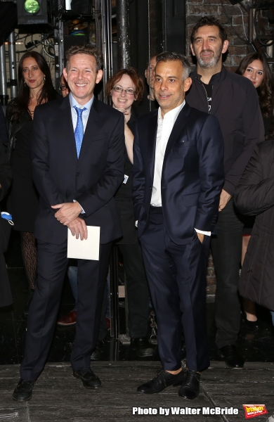 John Logan, Joe Mantello and Jimmy Nail  Photo