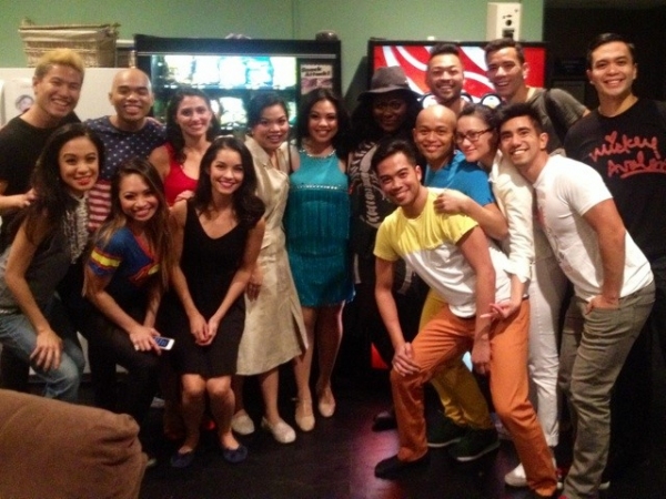 Photo Flash: ORANGE IS THE NEW BLACK's Danielle Brooks Visits HERE LIES LOVE Image
