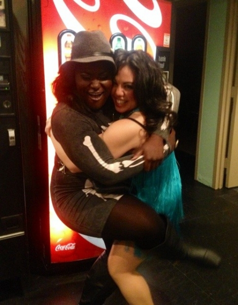 Photo Flash: ORANGE IS THE NEW BLACK's Danielle Brooks Visits HERE LIES LOVE Image