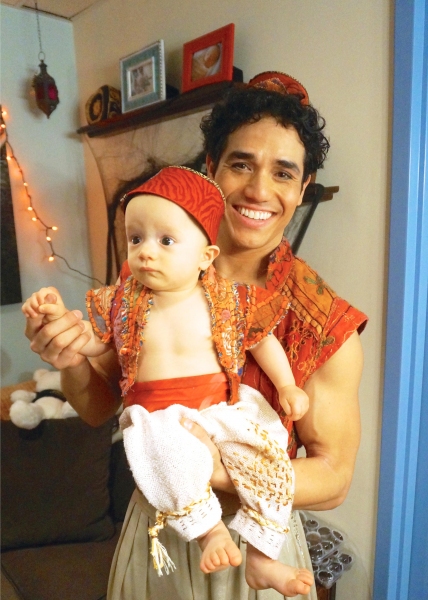 Photo Flash: Adam Jacobs' Twin Boys Dress Up as ALADDIN for Halloween! Image