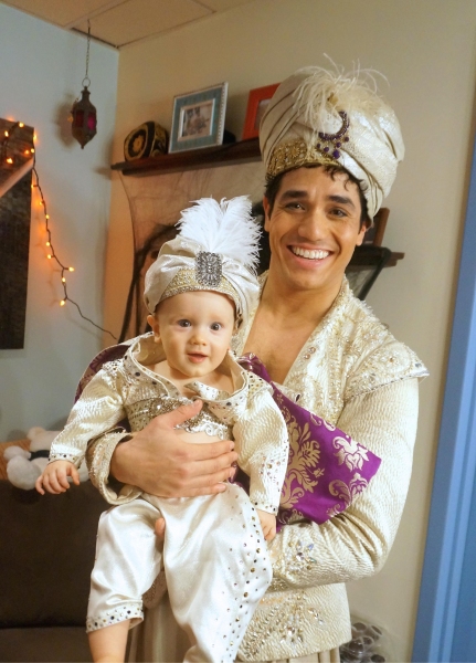 Photo Flash: Adam Jacobs' Twin Boys Dress Up as ALADDIN for Halloween! Image