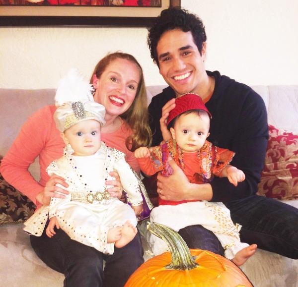 Photo Flash: Adam Jacobs' Twin Boys Dress Up as ALADDIN for Halloween! Image