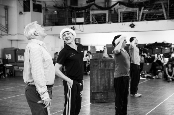 Graham Cole (General Waverley), Tom Chambers (Phil Davis)  and Aled Jones ( Bob Walla Photo