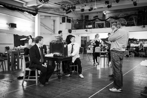 Aled Jones (Bob Wallace) and Tom Chambers (Phil Davis) Photo