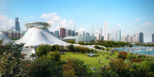 Photo Flash: First Look at Design for the LUCAS MUSEUM OF NARRATIVE ART in Chicago 