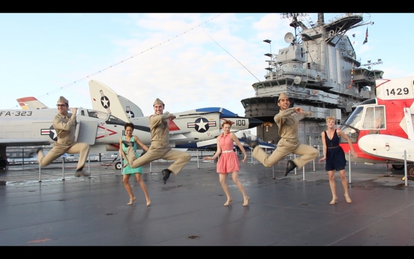 Photo Flash: Exclusive Sneak Peek at Veterans Day 'Salute to the Troops' Tap Video 