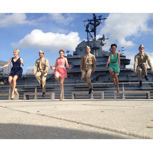 Photo Flash: Exclusive Sneak Peek at Veterans Day 'Salute to the Troops' Tap Video 