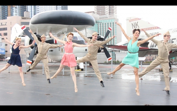 Photo Flash: Exclusive Sneak Peek at Veterans Day 'Salute to the Troops' Tap Video Image