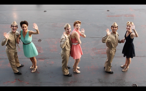 Photo Flash: Exclusive Sneak Peek at Veterans Day 'Salute to the Troops' Tap Video Image