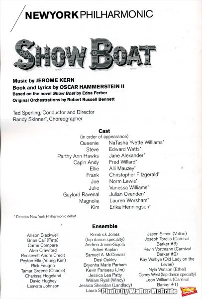 Photo Coverage: First Look at Vanessa Williams, Lauren Worsham, Jane Alexander & More in New York Philharmonic's SHOW BOAT - Part One Image