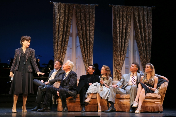 Photo Flash: First Look at Brian Stokes Mitchell, Laura Osnes, Tony Sheldon and More in Encores! THE BAND WAGON 