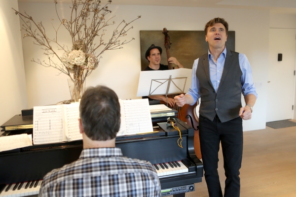 Photo Flash: Sneak Peek at Brent Barrett in Rehearsal for LIFE IS: THE SONGS OF KANDER & EBB at the Met Room 