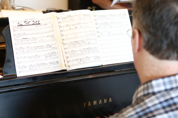 Photo Flash: Sneak Peek at Brent Barrett in Rehearsal for LIFE IS: THE SONGS OF KANDER & EBB at the Met Room Image