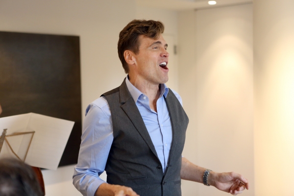 Photo Flash: Sneak Peek at Brent Barrett in Rehearsal for LIFE IS: THE SONGS OF KANDER & EBB at the Met Room 
