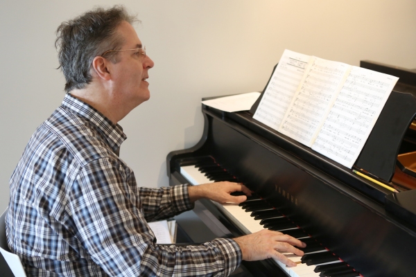 Photo Flash: Sneak Peek at Brent Barrett in Rehearsal for LIFE IS: THE SONGS OF KANDER & EBB at the Met Room Image